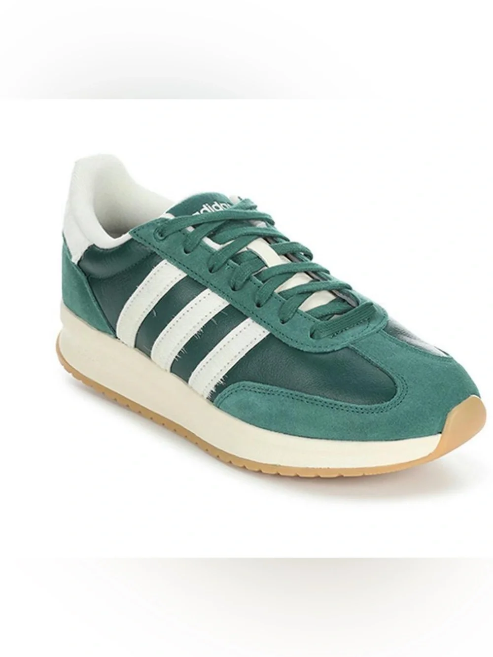 Adidas Run 70s 2.0 Women Collegiate Green Off White Sneakers Size 7 1/2